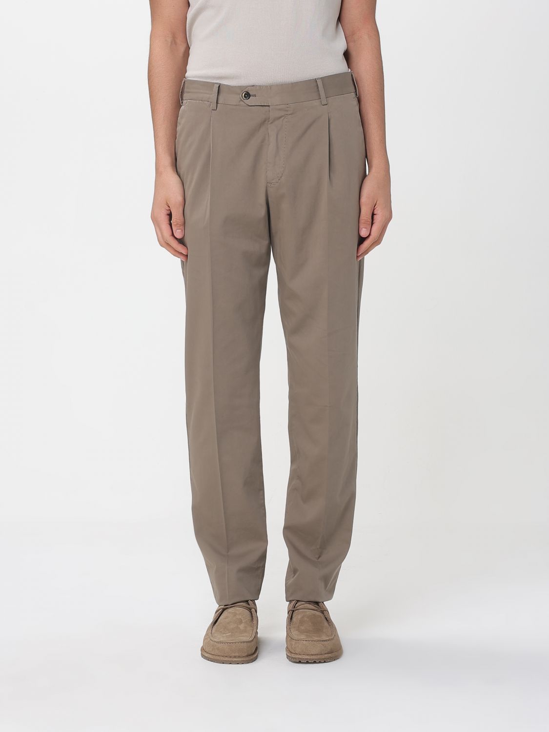 Pants Men color Beige