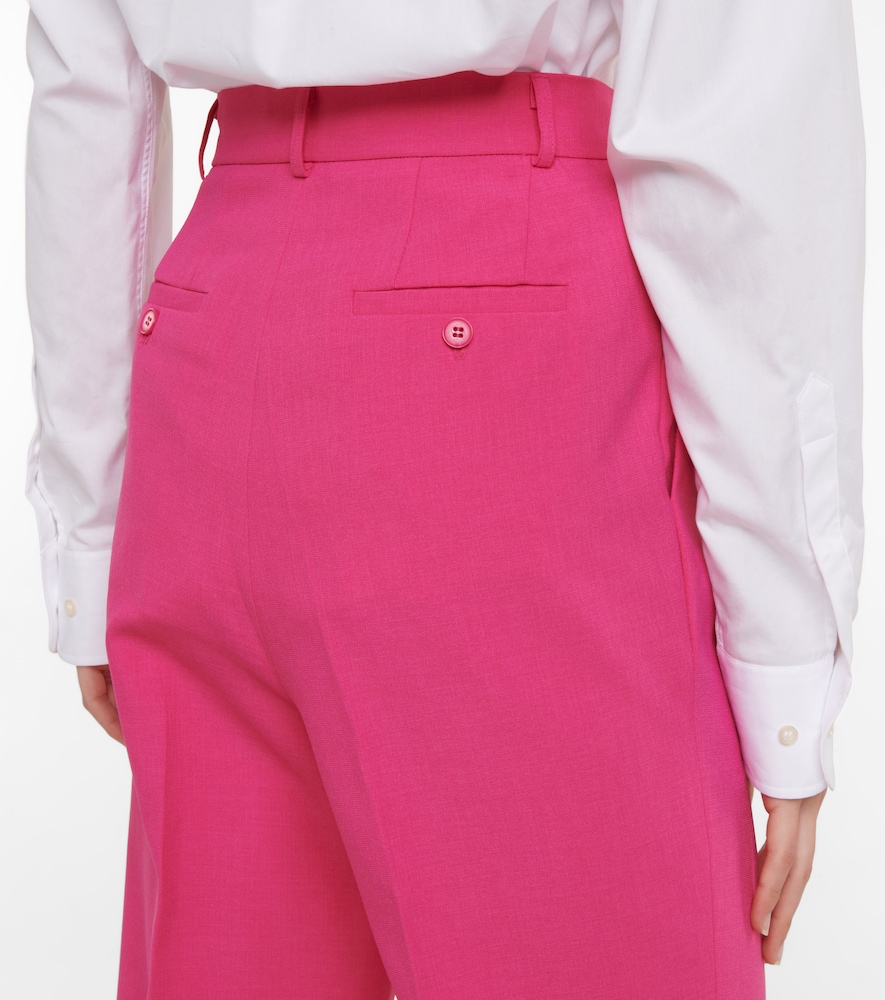 The Frankie Shop Bea high-rise straight pants