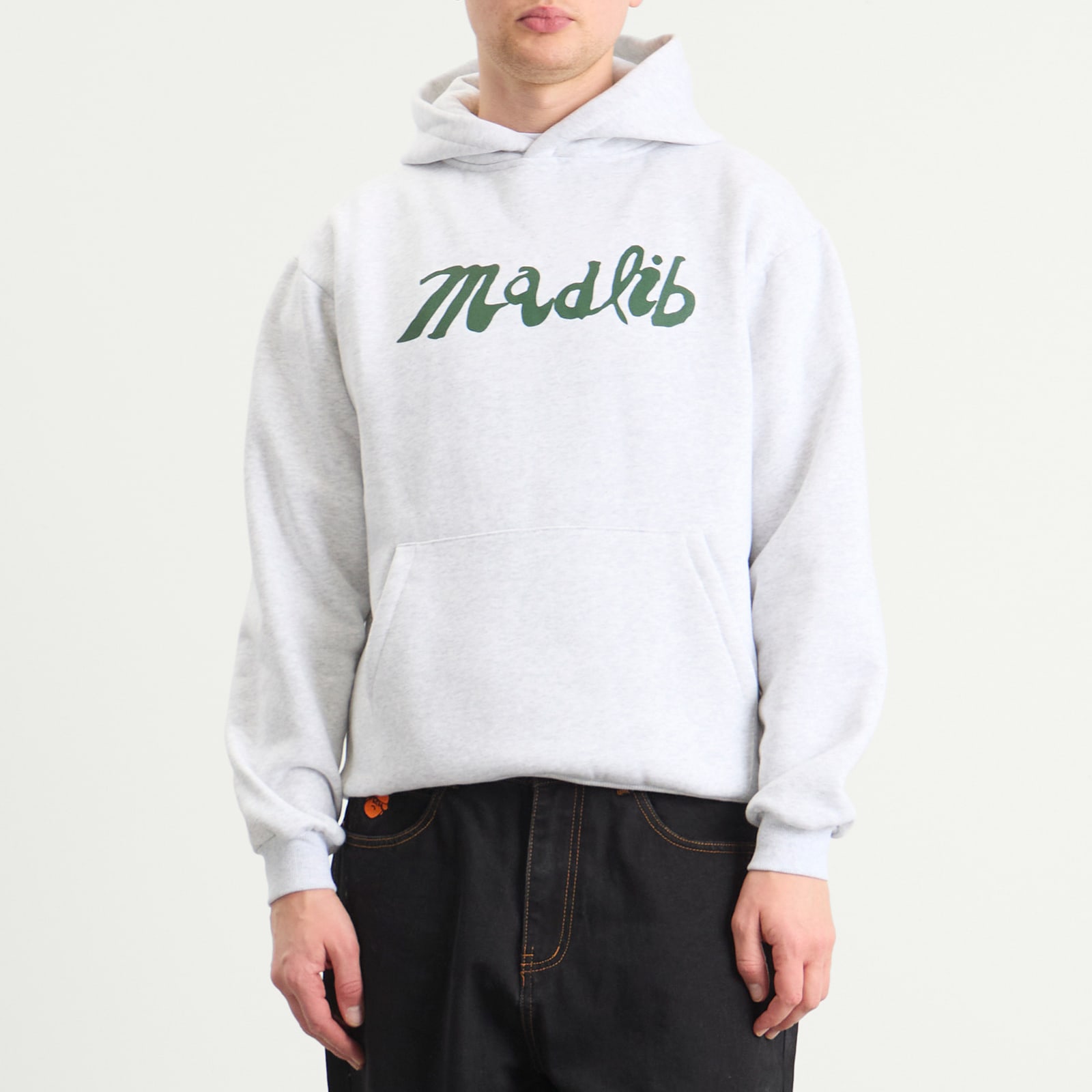 Men's Madlib Pullover Hood in Ash