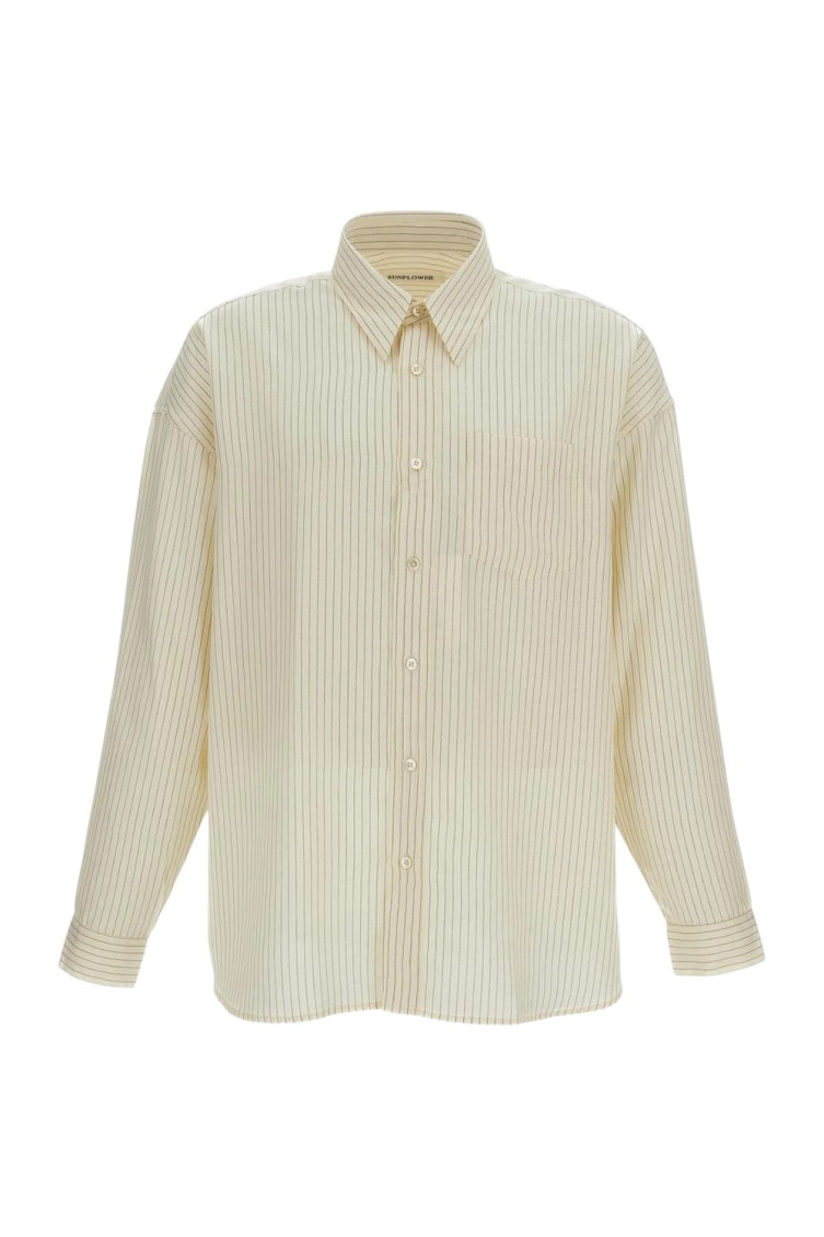 Shirts White Tencel - Men