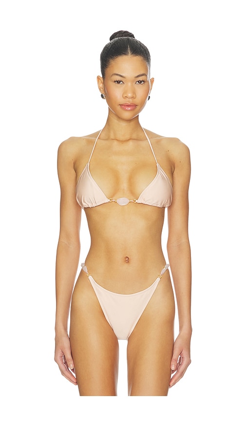 Shani Shemer Elysia Bikini Top in Pink. - XS also in S