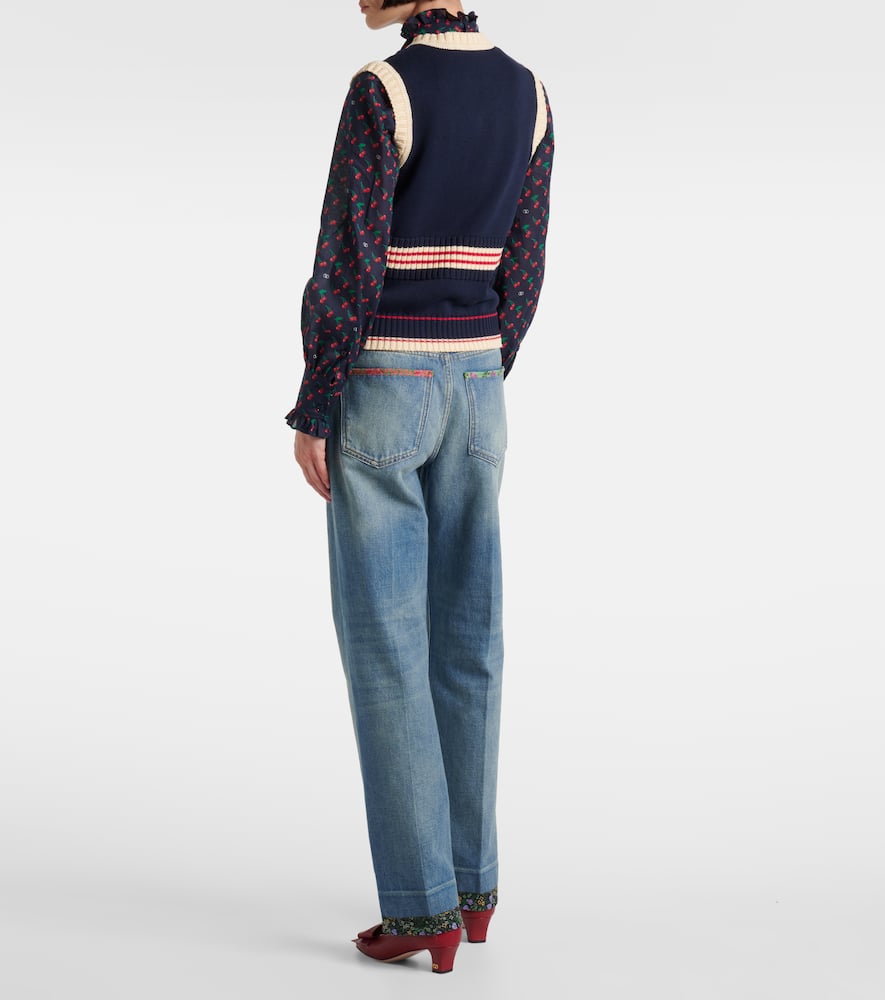 Chez cotton sweater vest