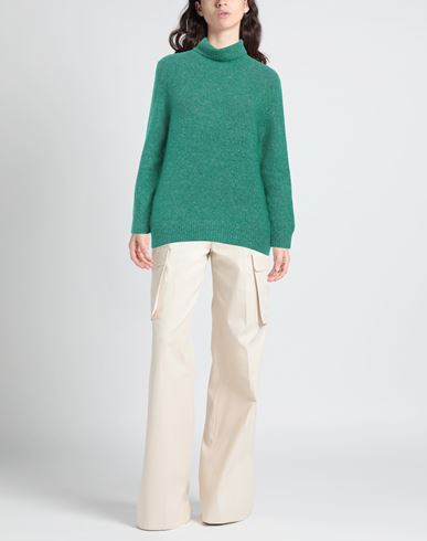 Woman Turtleneck Green