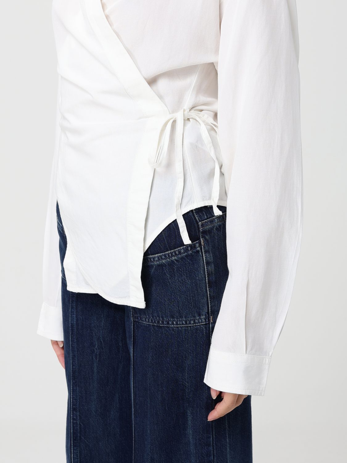 Shirt Woman color Ivory