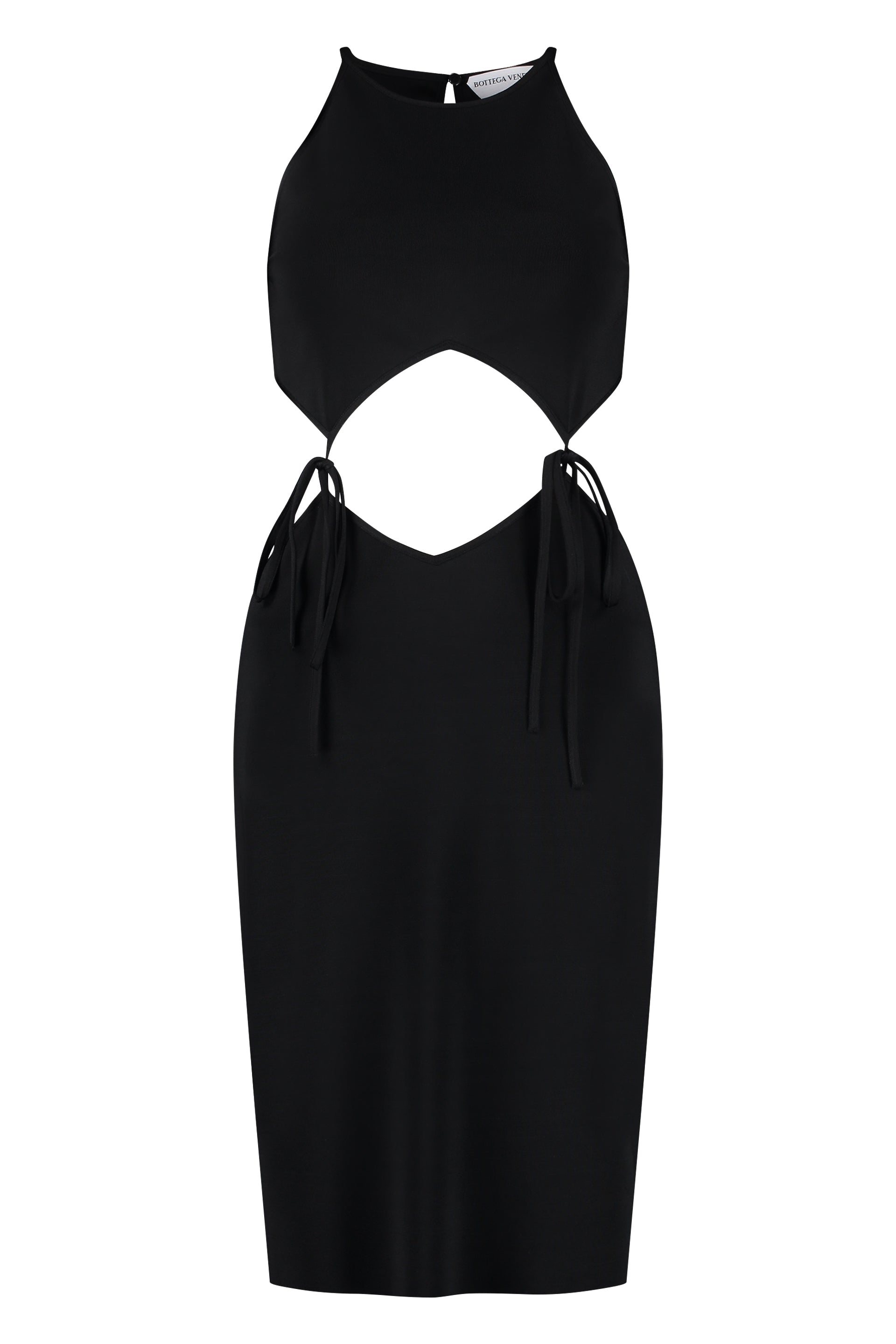 Cut-out Mini Dress with Laces