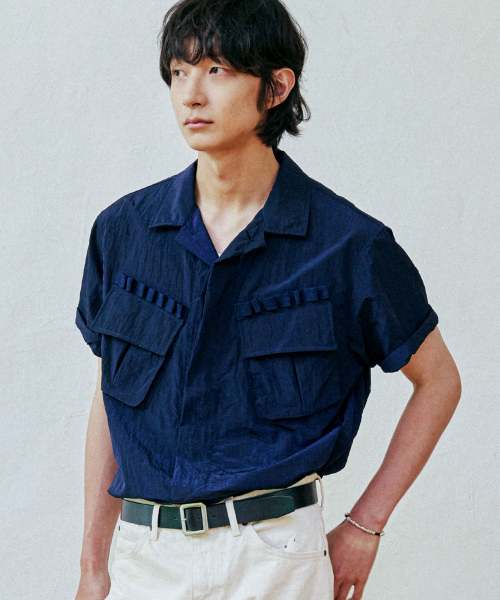 Ripstop Off Duty Purtig Shirt Navy
