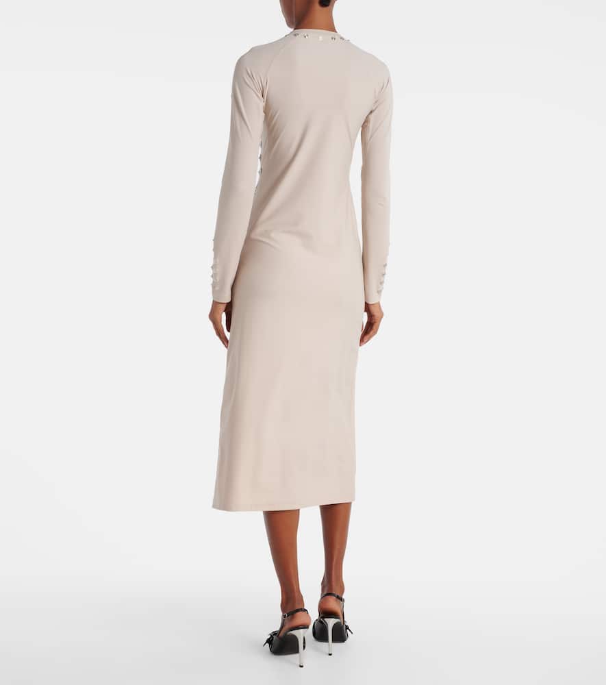 Embellished midi dress