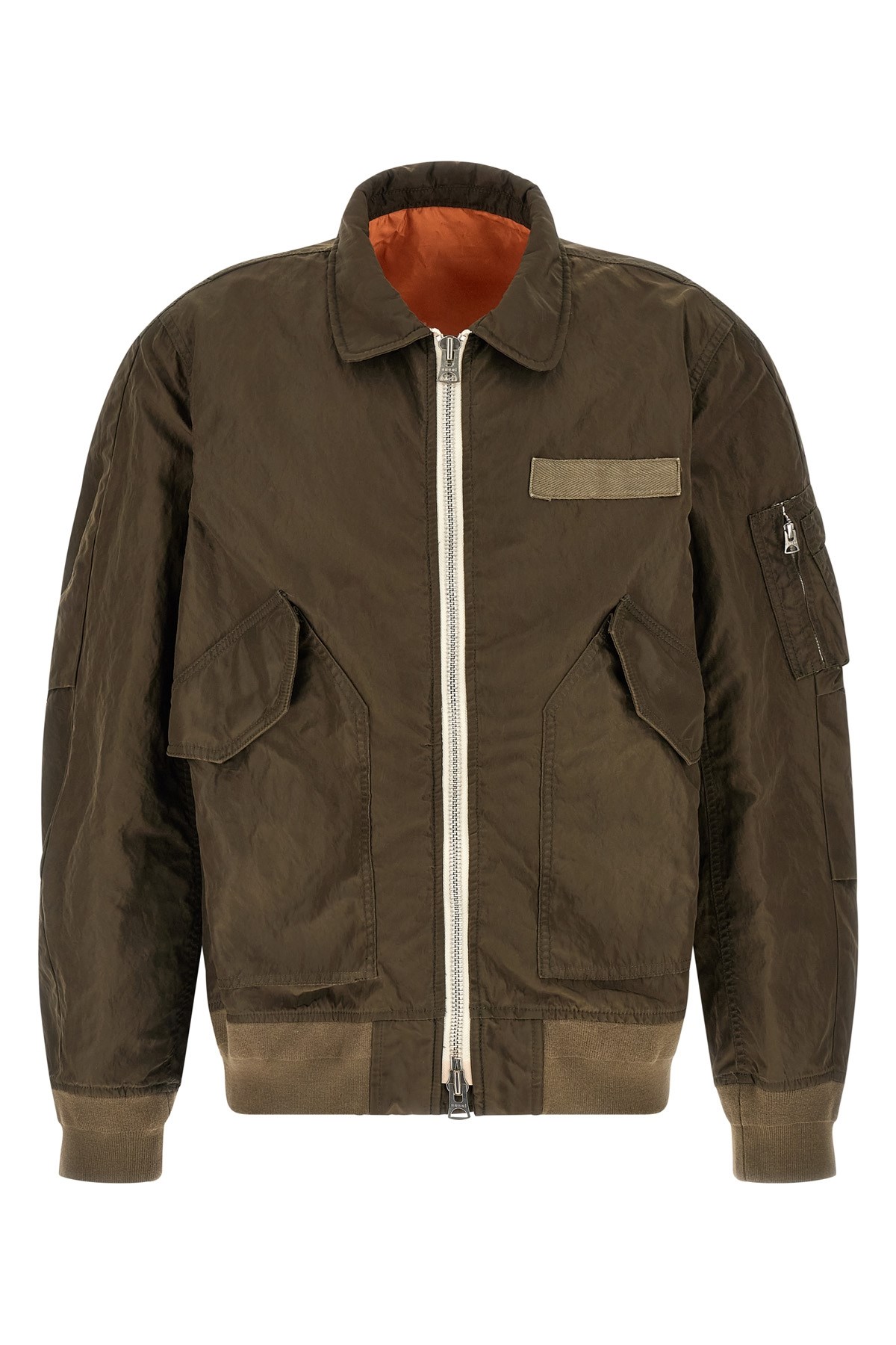 Crumpled Nylon Jacket