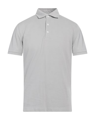 Man Polo shirt Grey Size S Pima Cotton