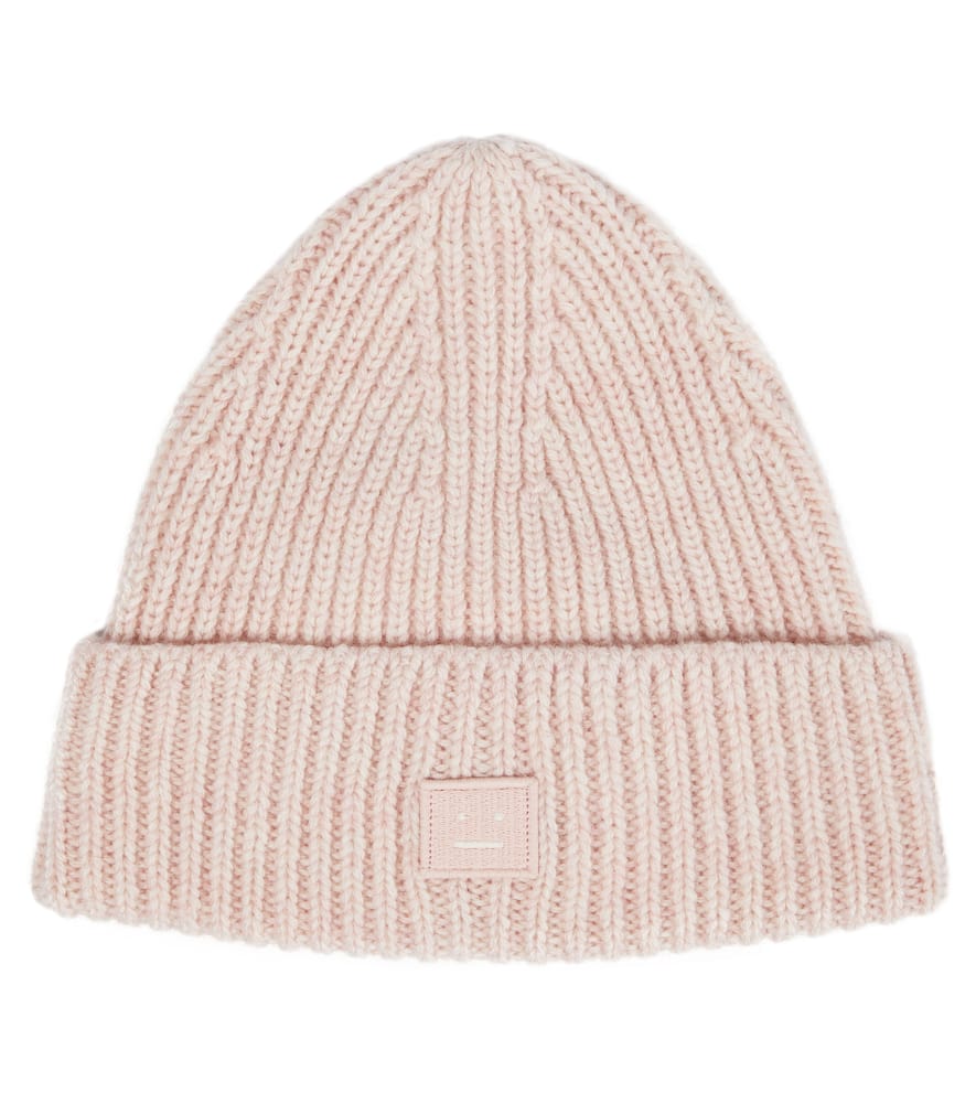 Acne Studios Kids Ribbed-knit wool beanie