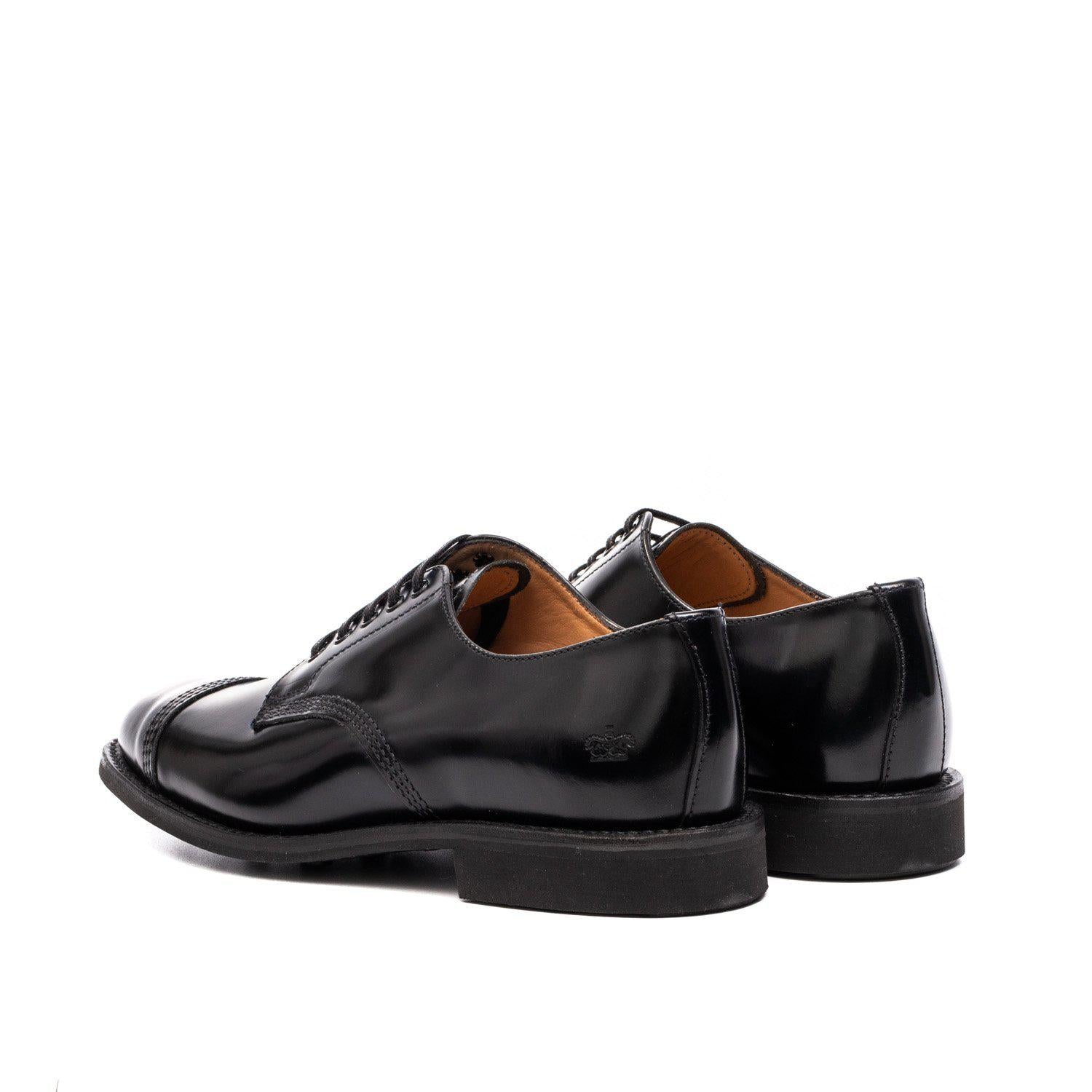 Japan Picusa Gibson Toe Cap Shoe Black 1128B