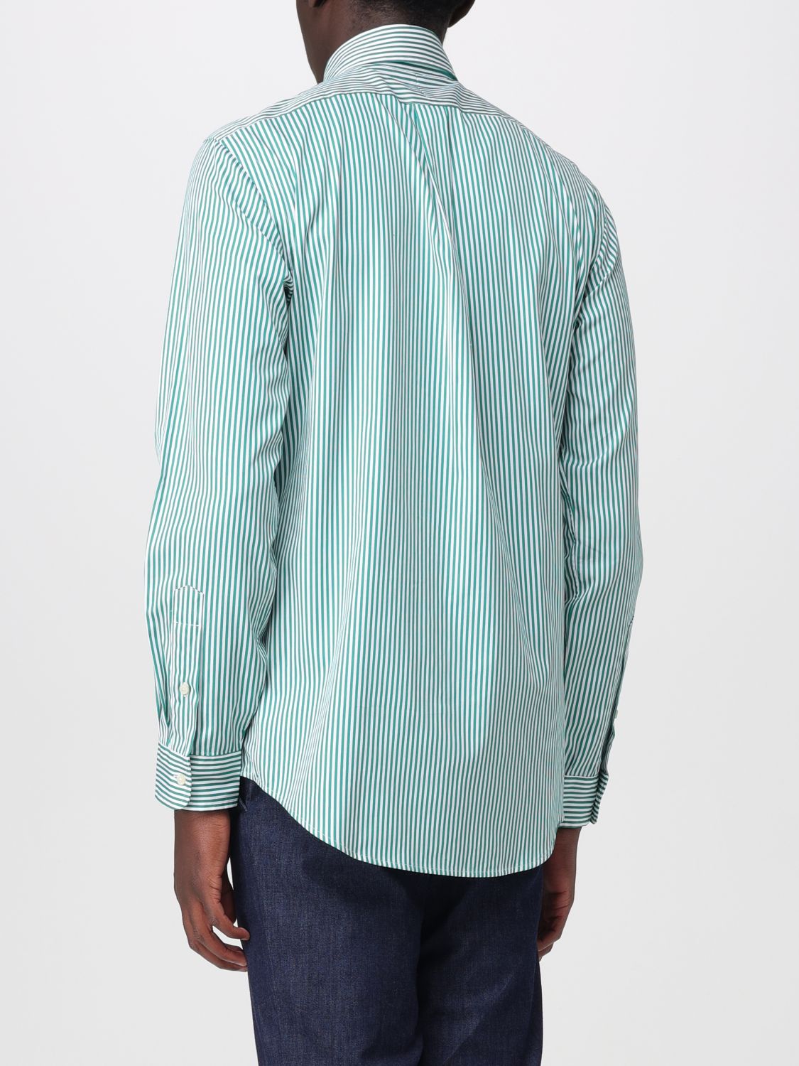 Shirt Men color Green