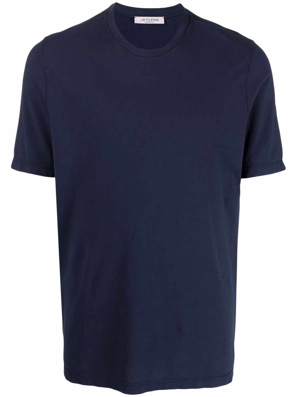 Short-sleeve cotton T-shirt - Blue