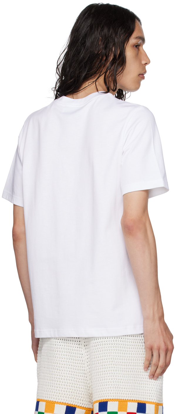 Casablanca White Casa Way T-Shirt