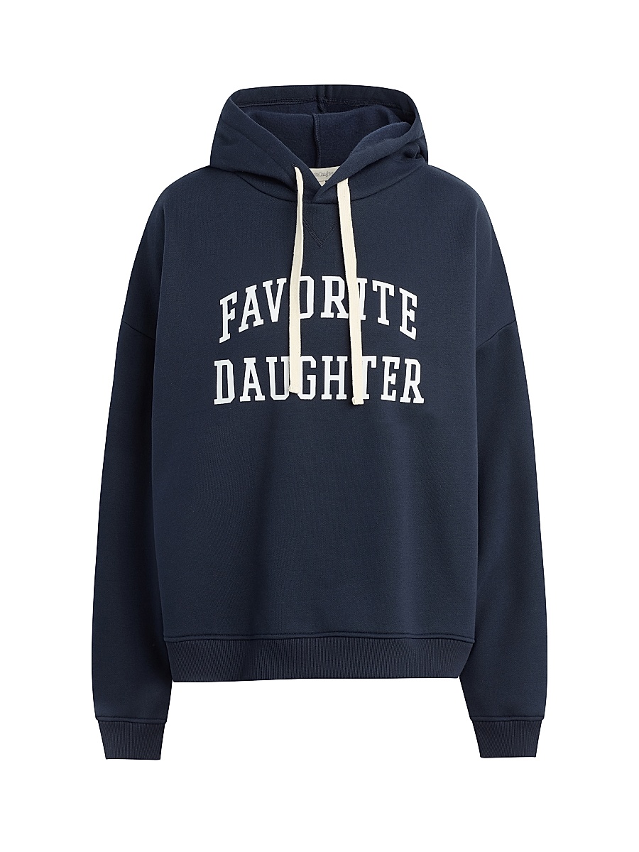 Women's The Collegiate Logo Hoodie - Navy
