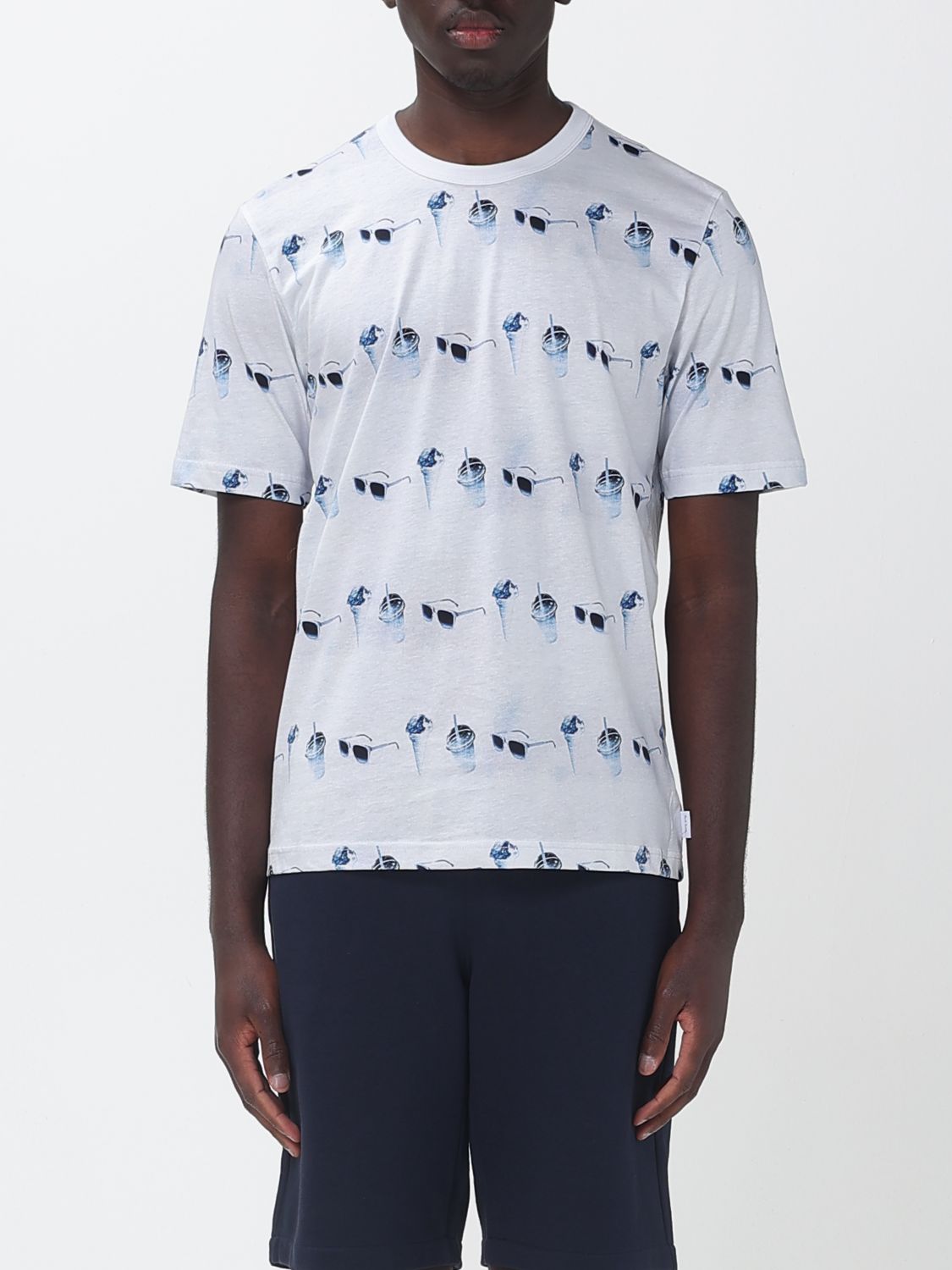 Polo Shirt Men color White
