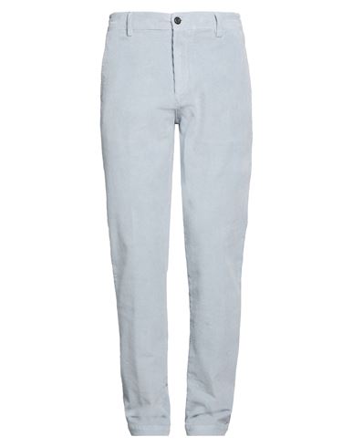 Man Pants Light blue Size 34 Cotton, Elastane