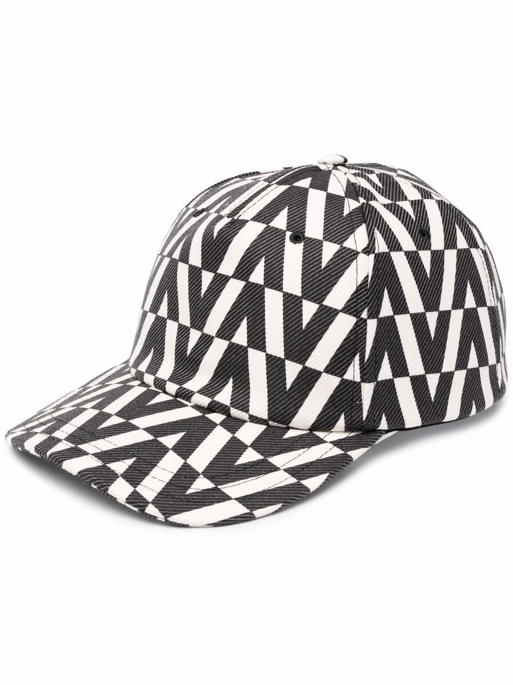 Optical Valentino baseball cap - Black