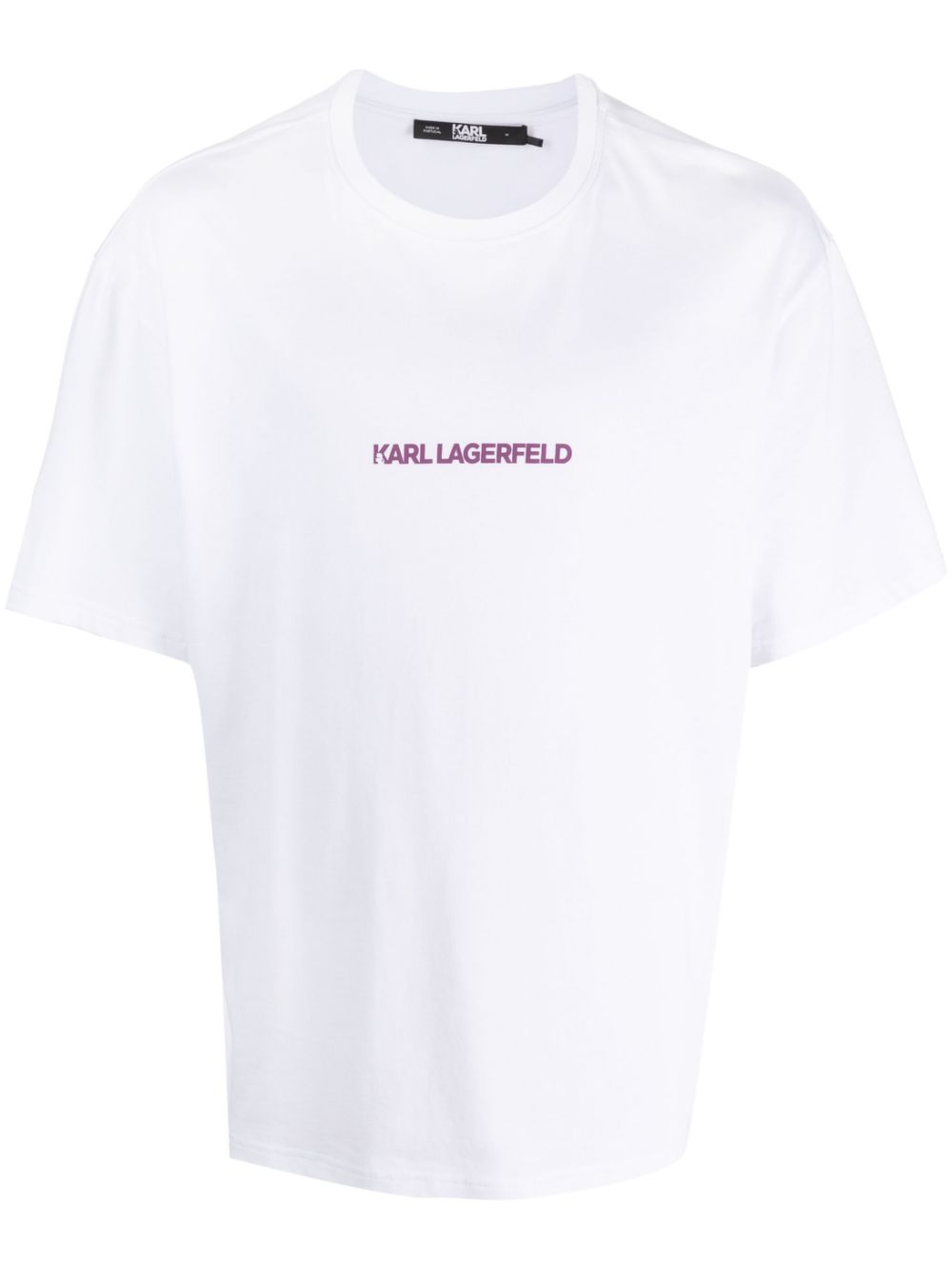 Logo-print organic cotton T-shirt - White
