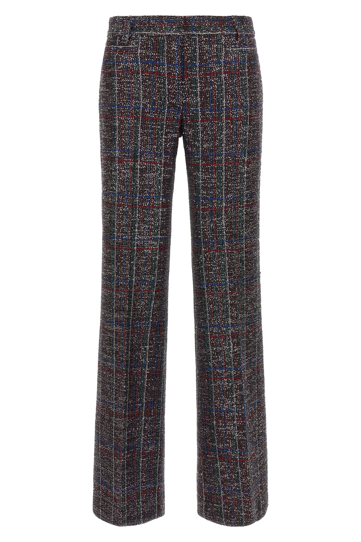 Sequin Tartan Pants