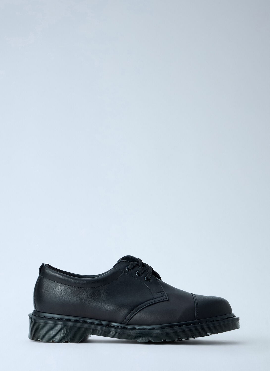 1461 Mhl. Leather Derby Shoes -  Lace Ups Black Uk