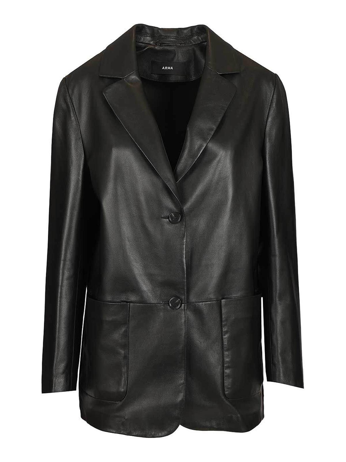 Ohann Leather Blazer