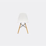 'dsw' Chair, White And Maple