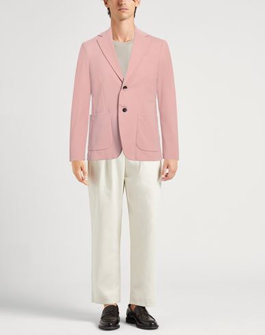 Man Blazer Blush Size 38 Cotton, Polyester, Elastane