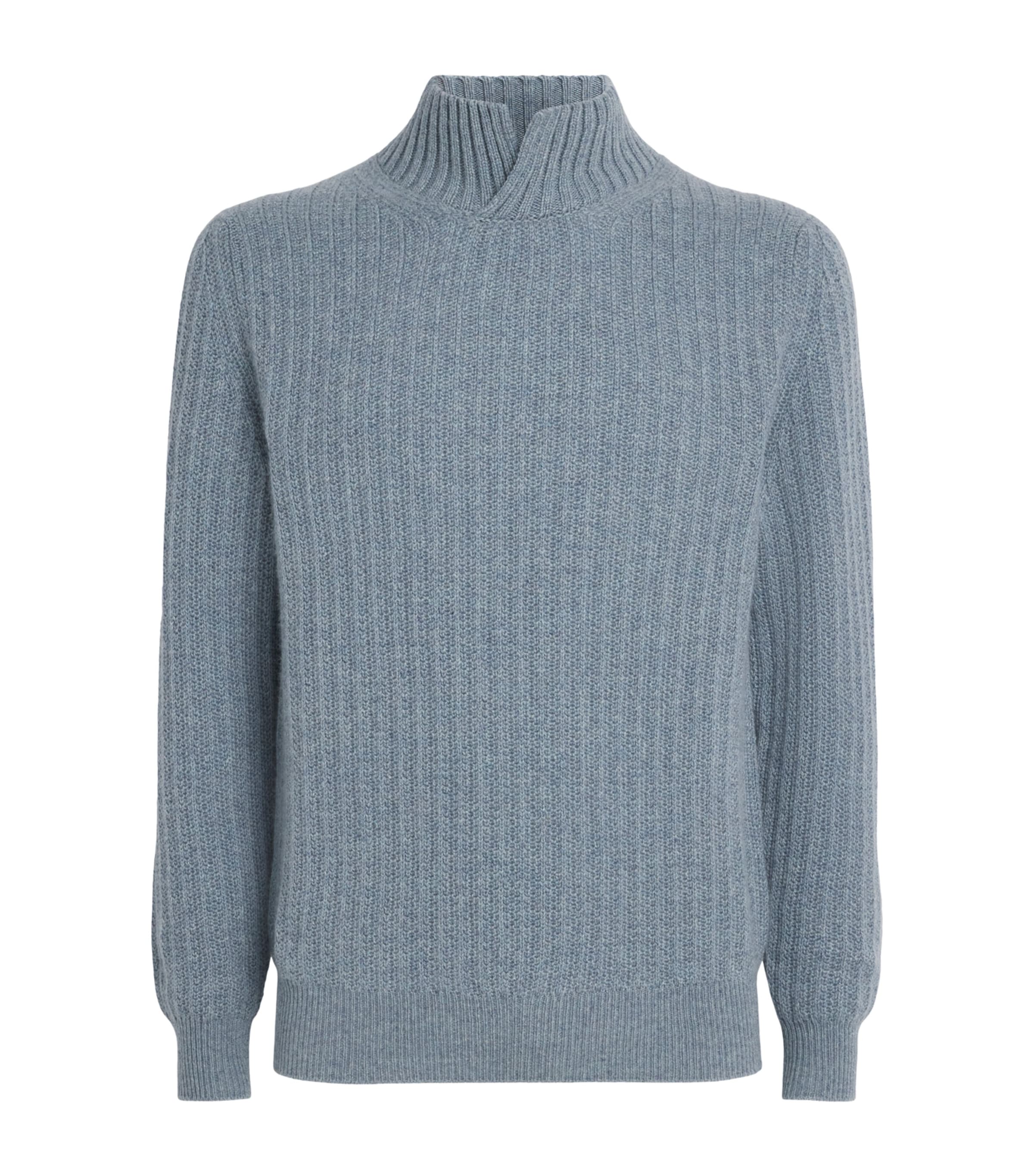 Cashmere High-Neck Sweater