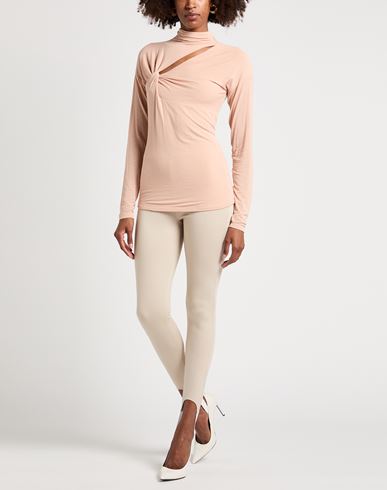 Woman Turtleneck Antique rose Size XL Viscose, Polyamide, Cashmere, Elastane