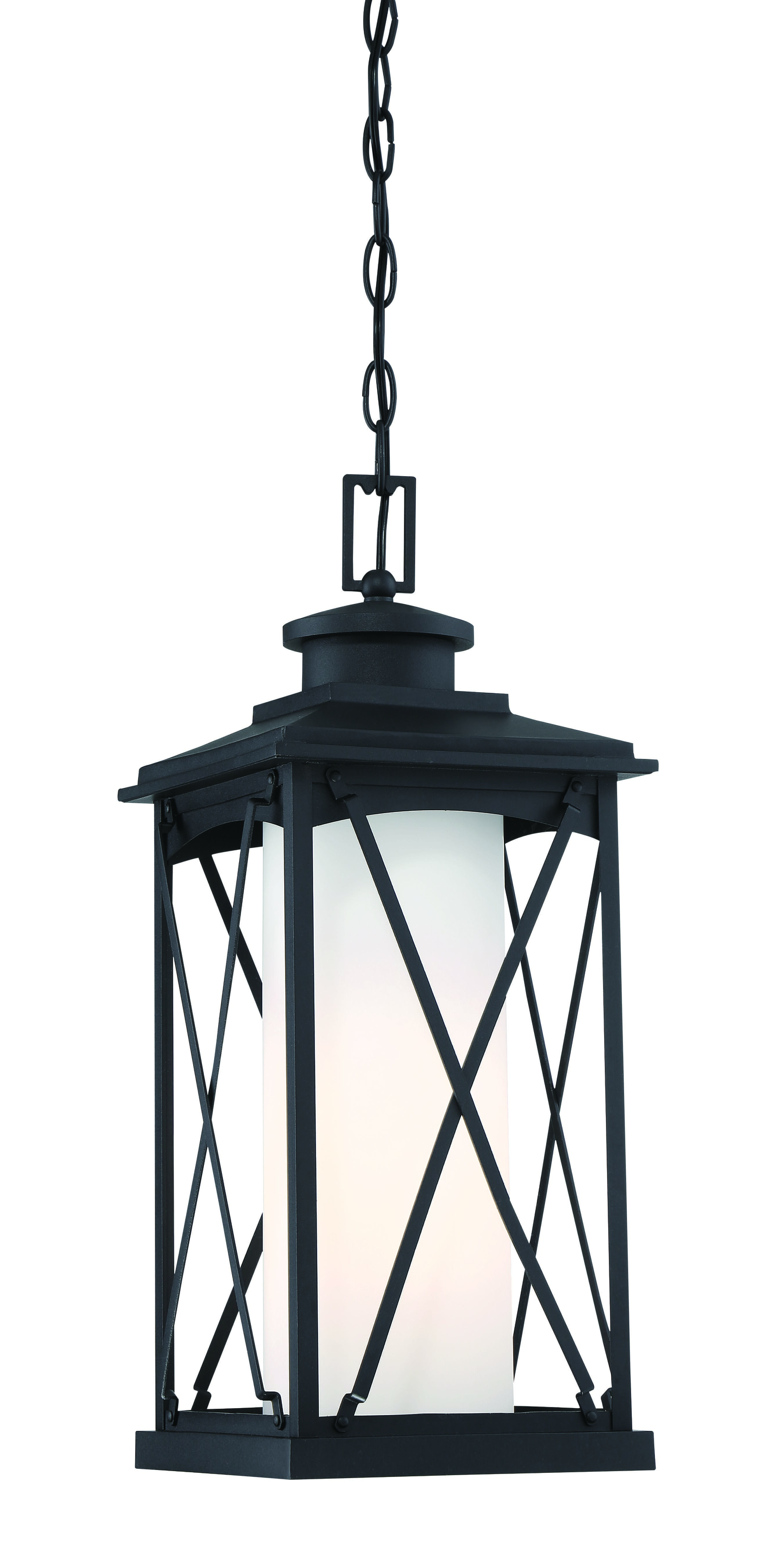 Lansdale Traditional Outdoor Hanging Light in Black