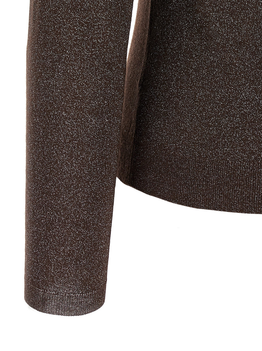 Brunello Cucinelli - Sparkling Sweaters And Cardigans Brown