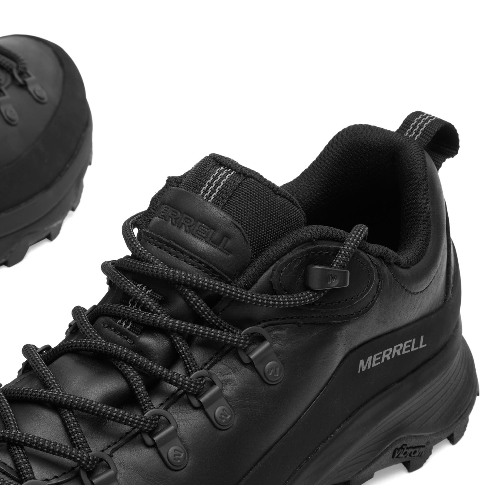 Men's Ontario Speed Leather Sneakers in Black