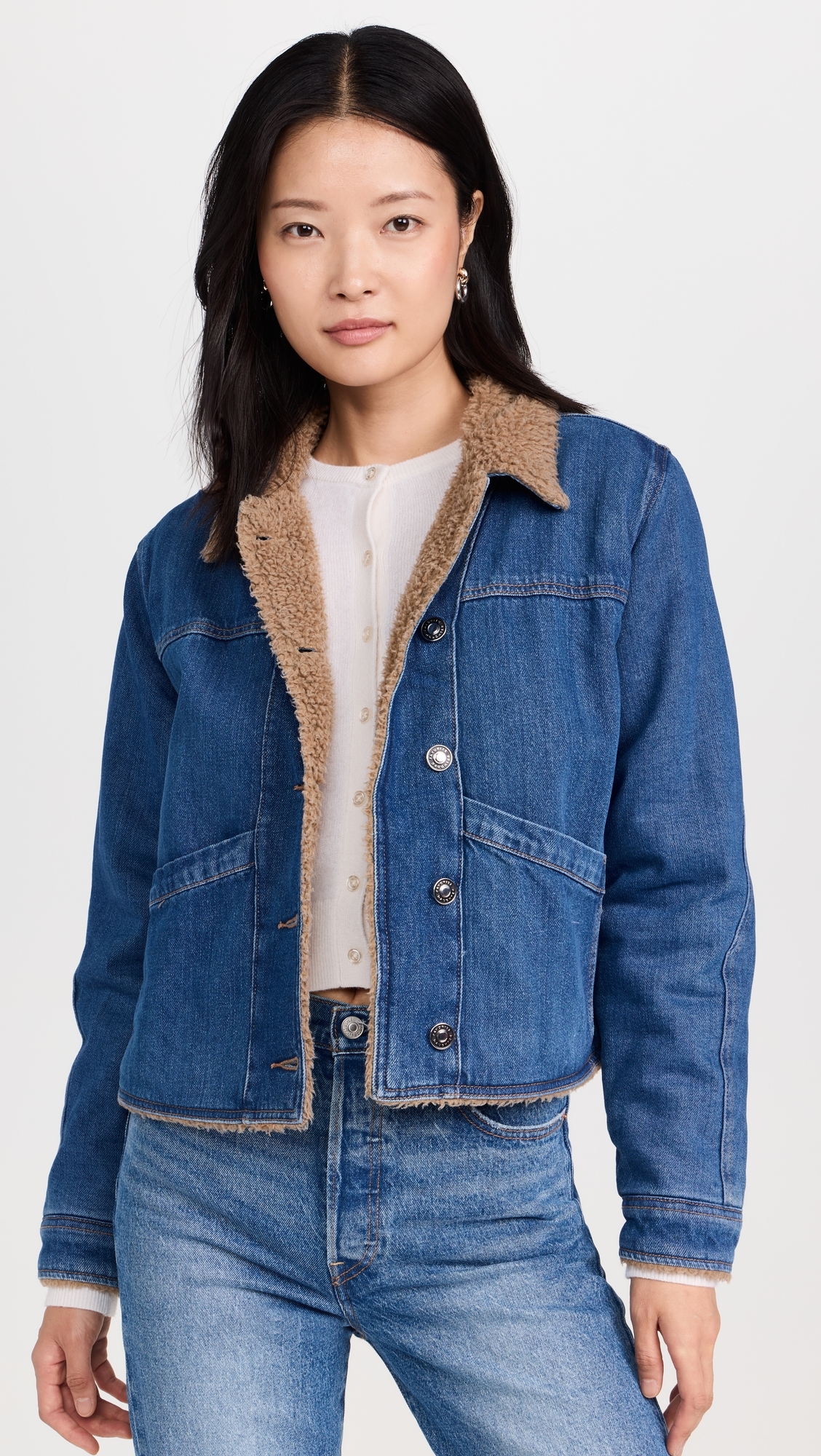 The Bridget Crop Jacket Concord