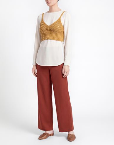 Forte_forte Woman Top Mustard Size 0 Cotton
