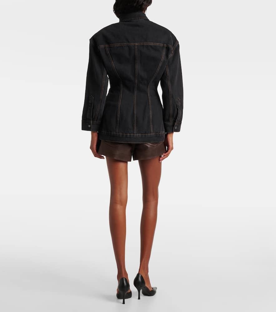 Wardrobe. NYC Contour denim jacket