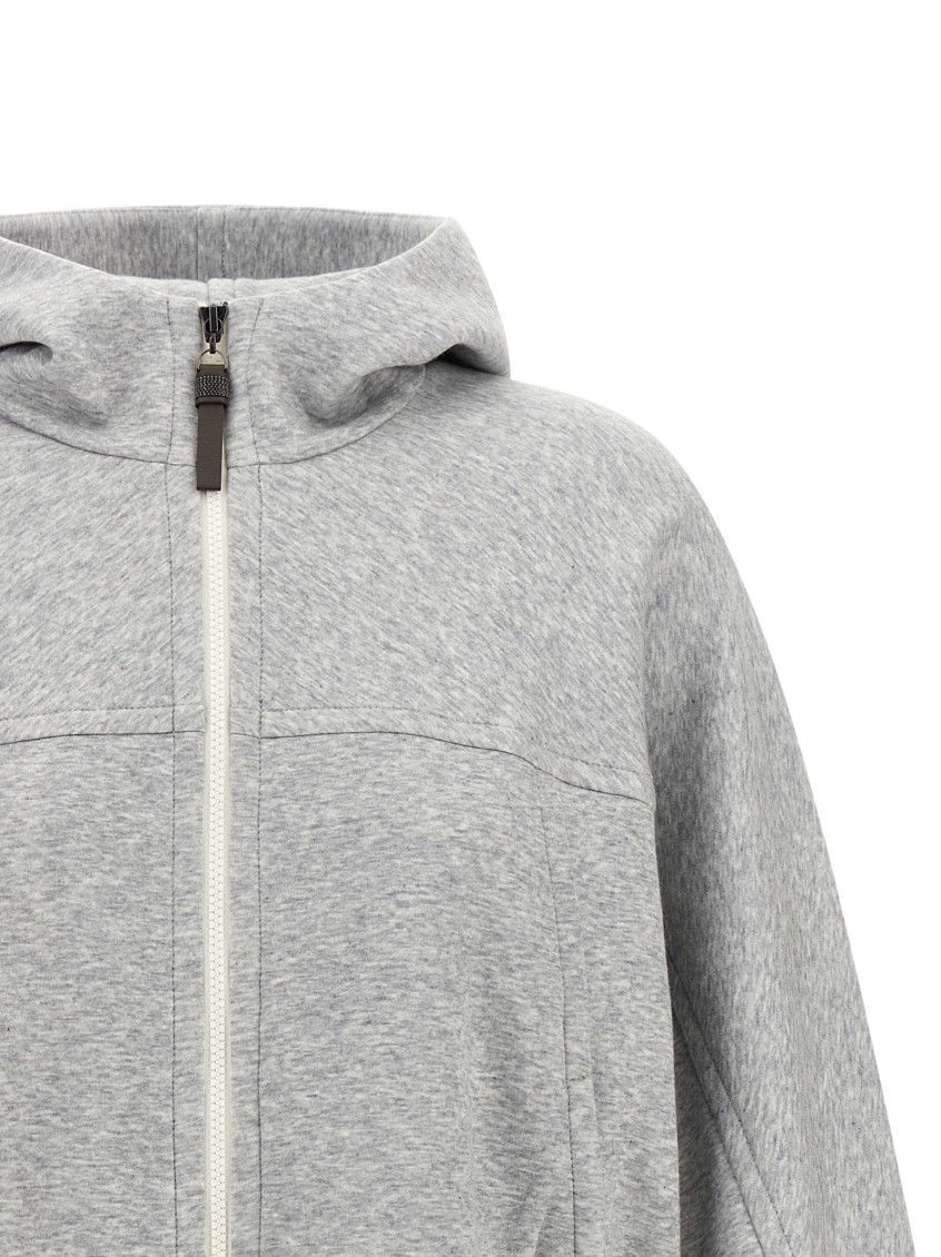 Cotton Blend Hoodie