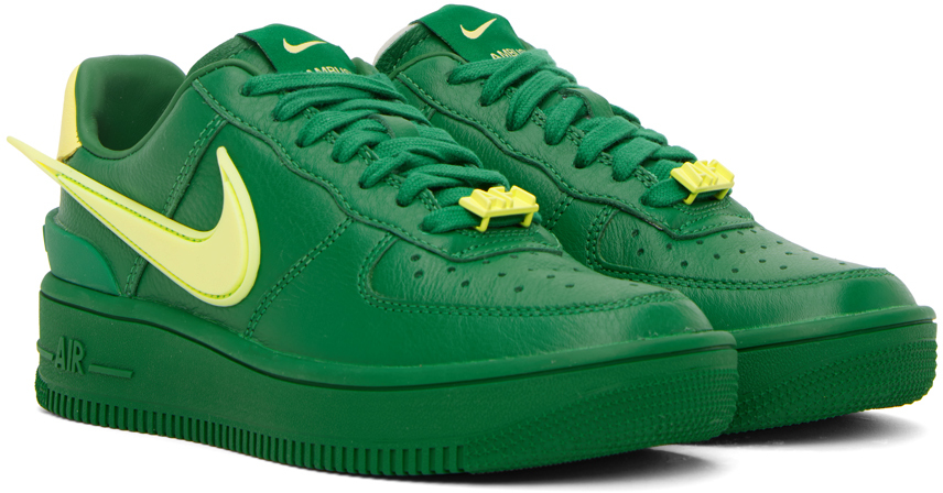 Green AMBUSH Edition Air Force 1 Sneakers