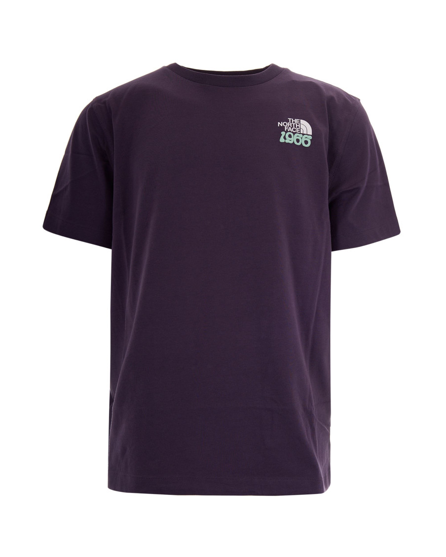 Dark Purple Printed T-Shirt