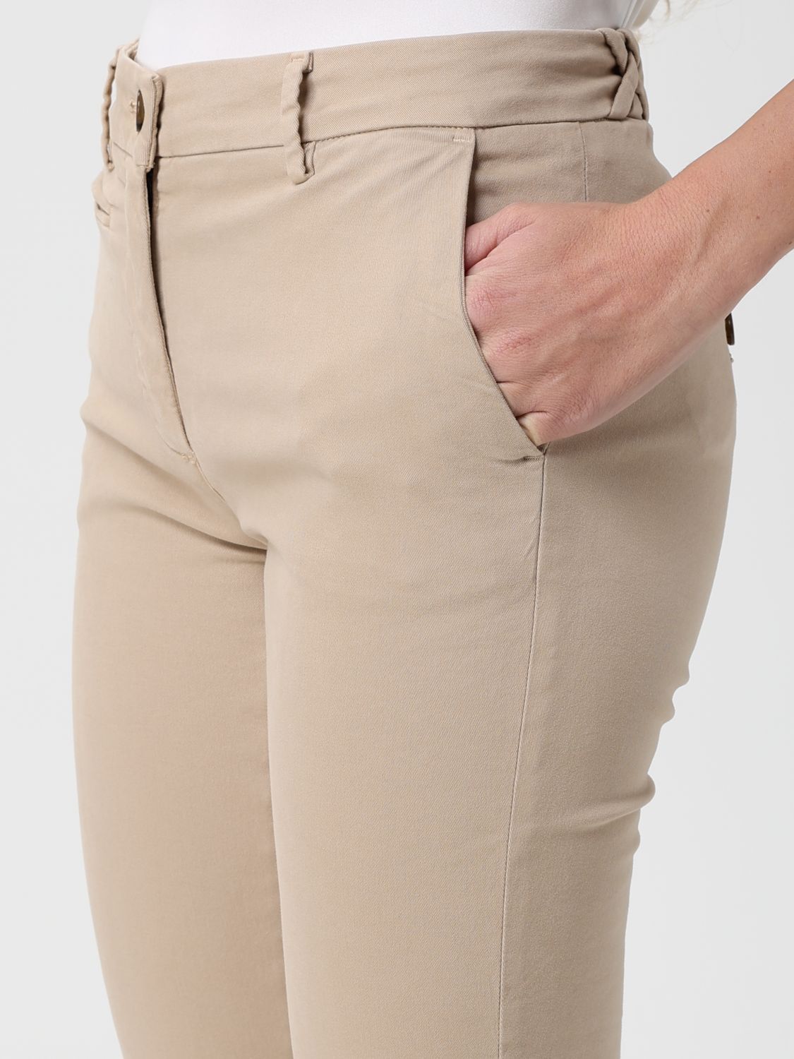 Pants Woman color Sand