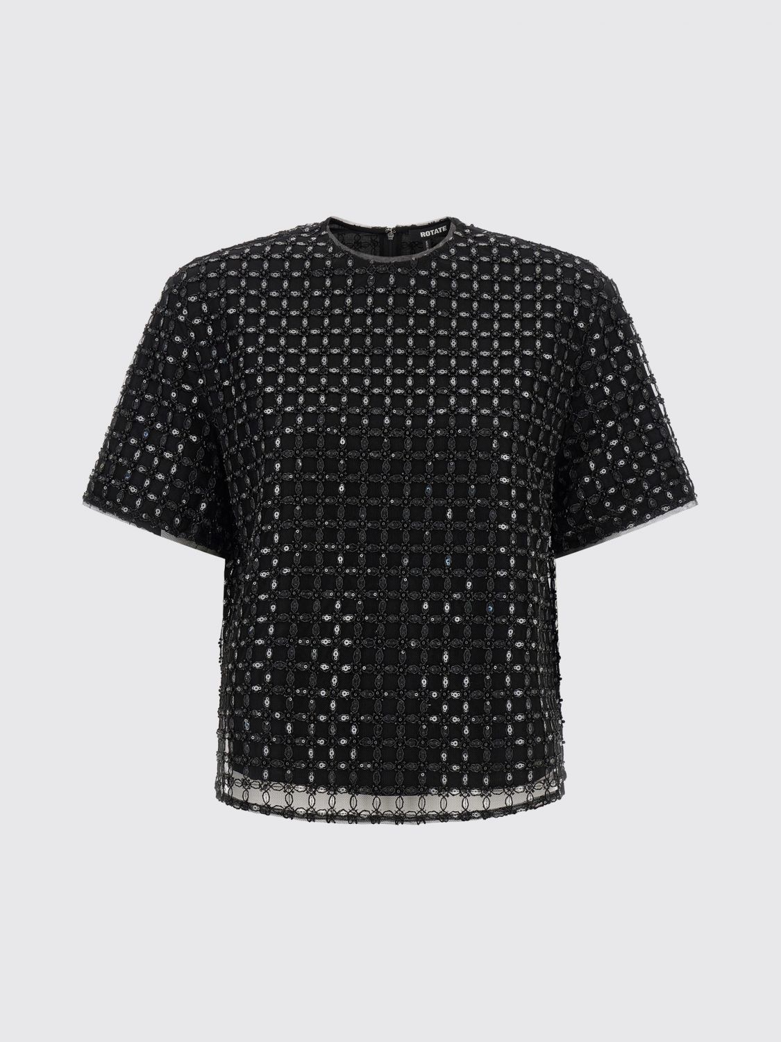 Top Woman color Black