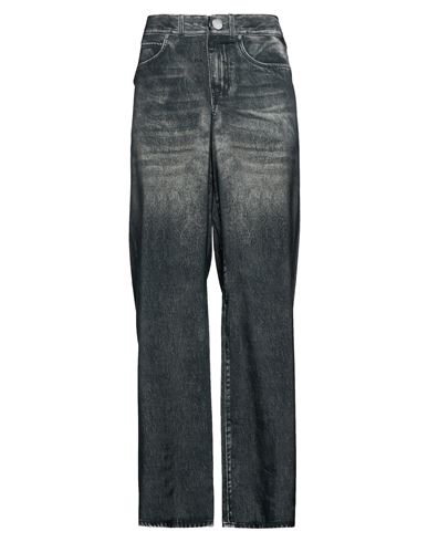 Woman Pants Charcoal Size S Viscose