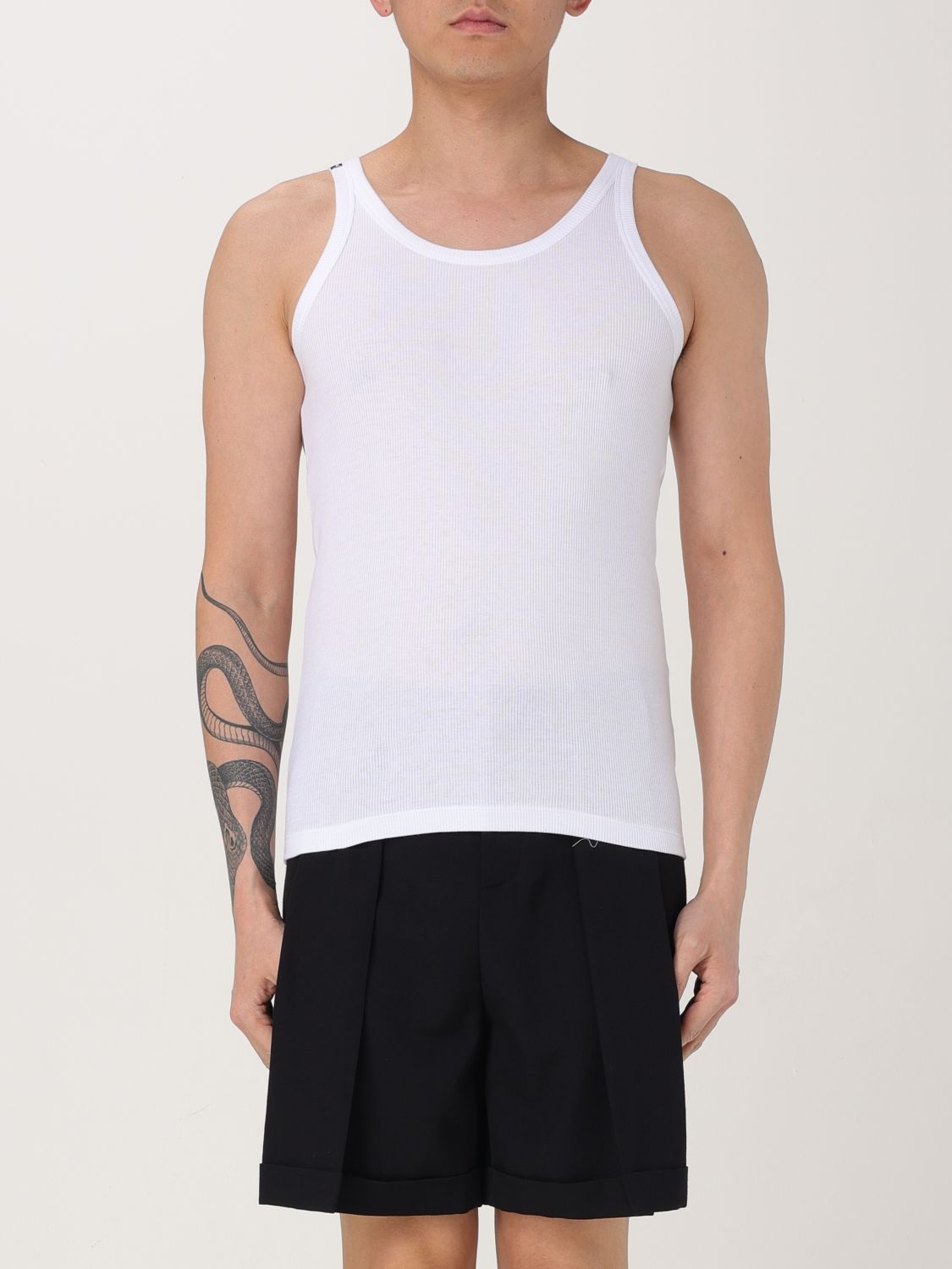 Tank Top Men color White