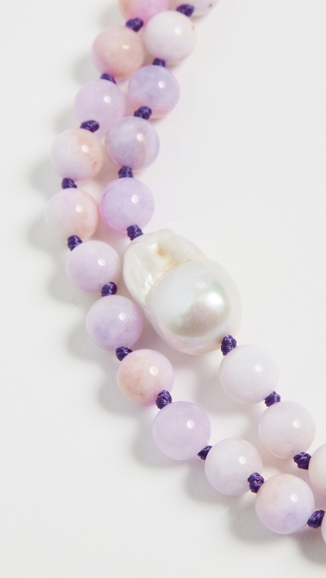 Maison Irem Necklace Violet Purple One Size