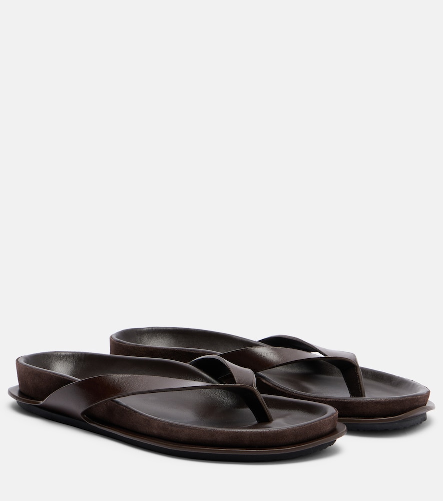 Tatanes leather thong sandals