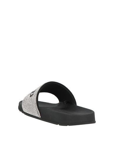 Woman Sandals Silver Size 5 Textile fibers