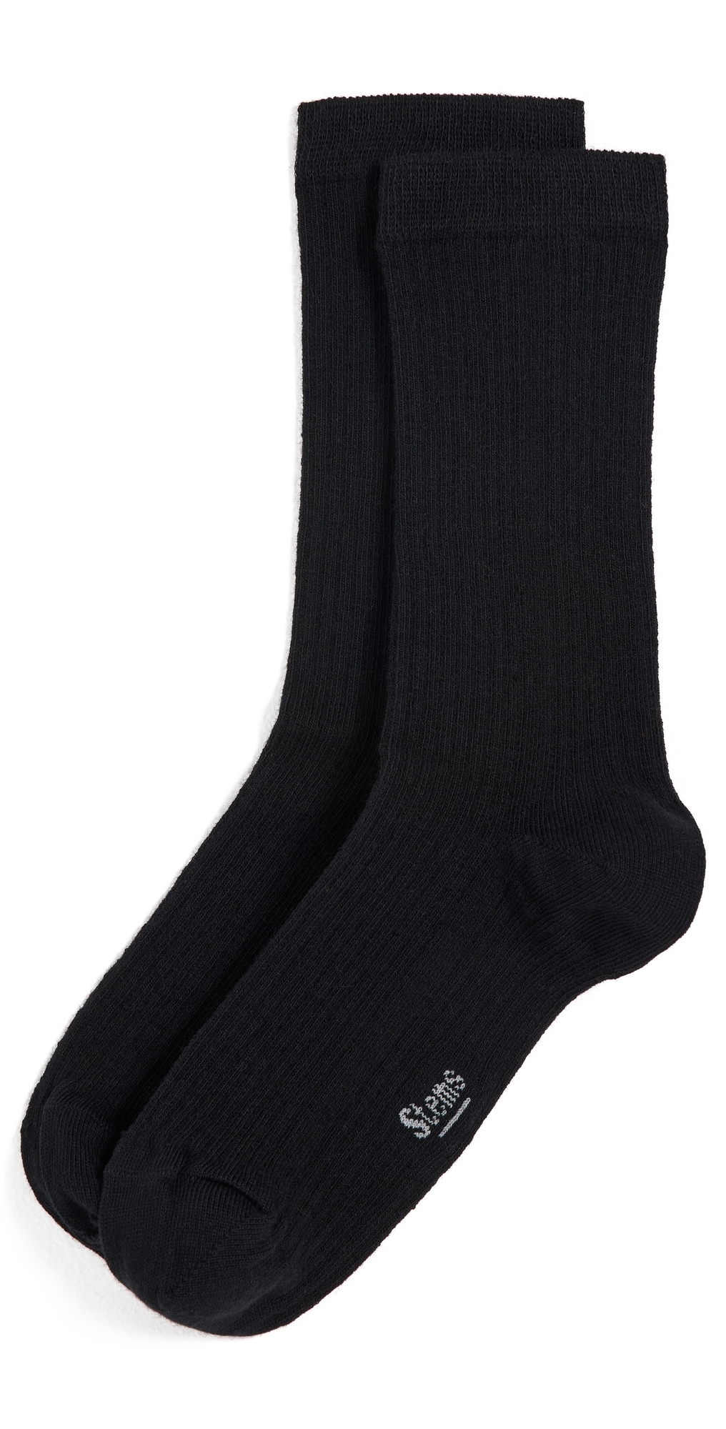 Cashmere Crew Socks Black One Size