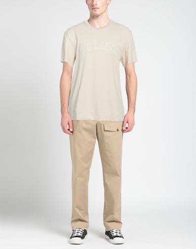 Man T-shirt Beige