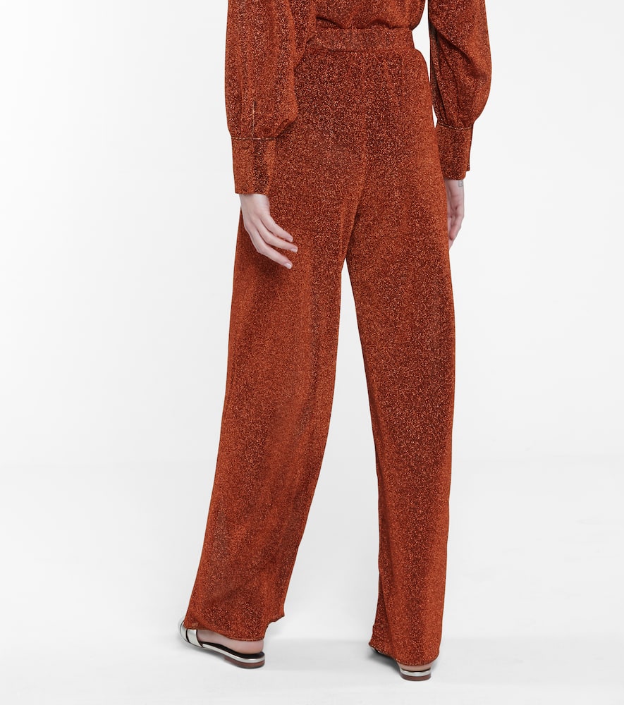 Oséree Lumière high-rise wide-leg pants