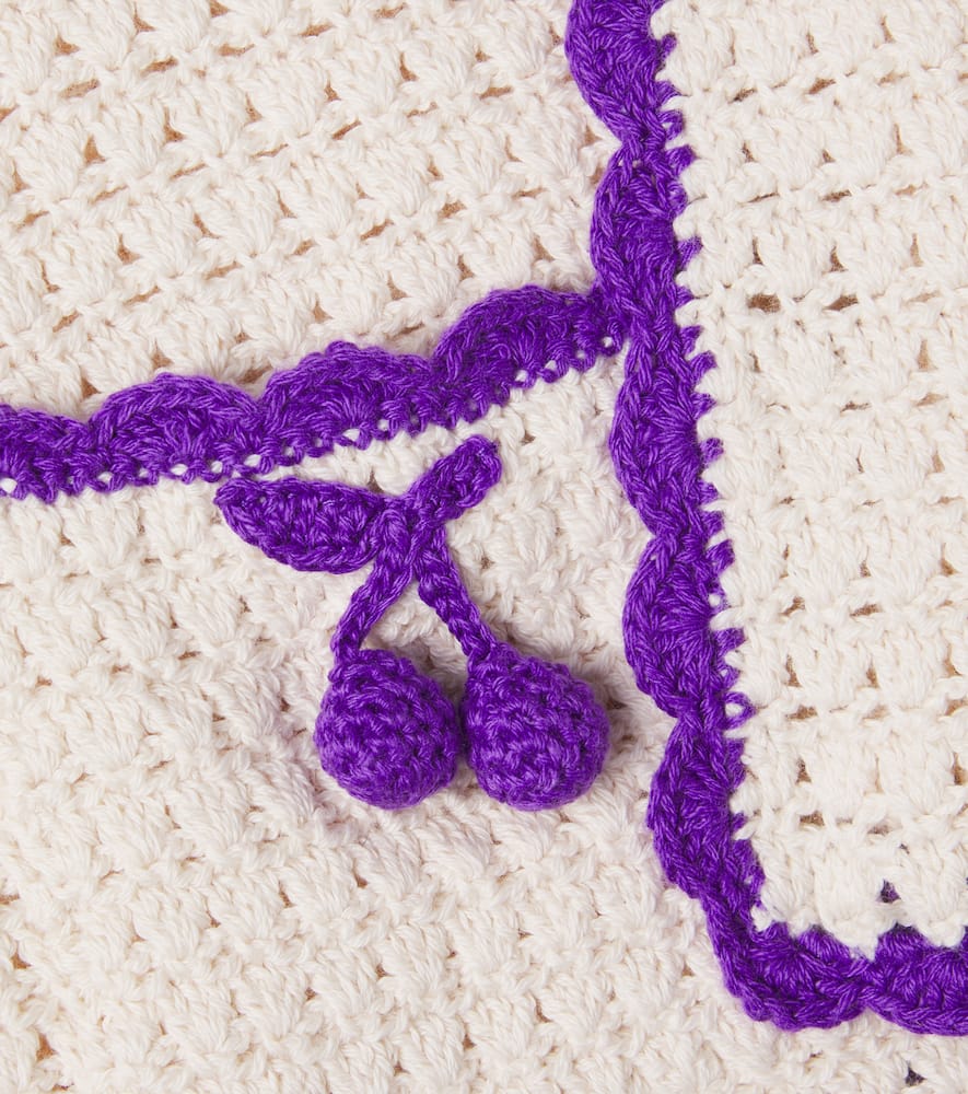 Laila crochet cotton vest